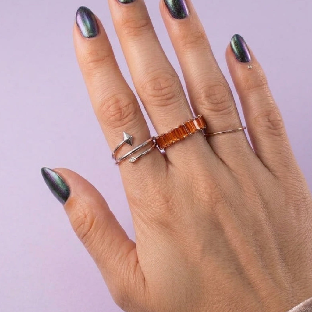 The Diamond Ray Ring