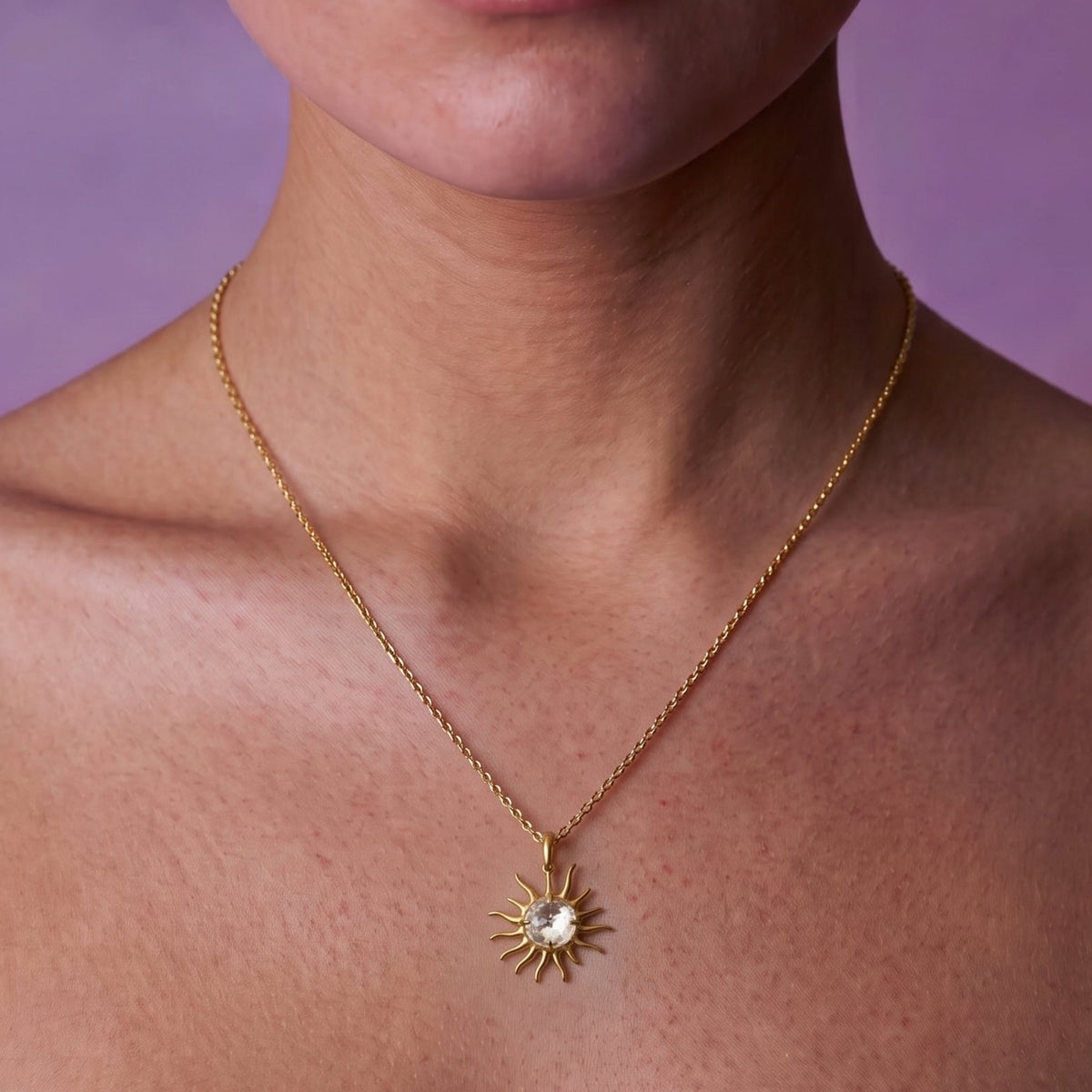 The Golden Sun Pendant