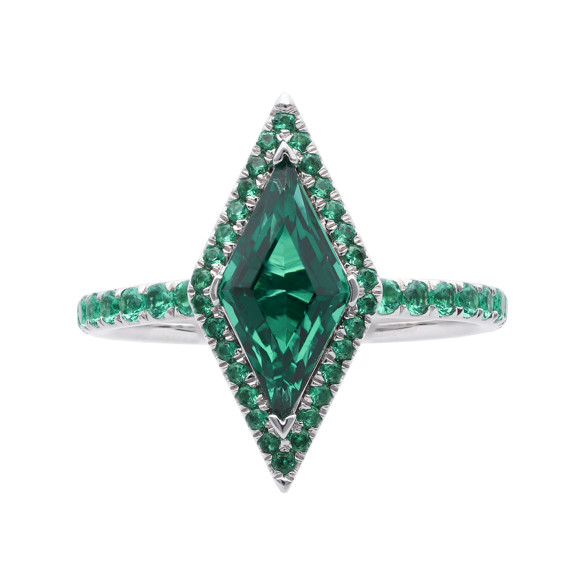 The Emerald Lozenge Ring