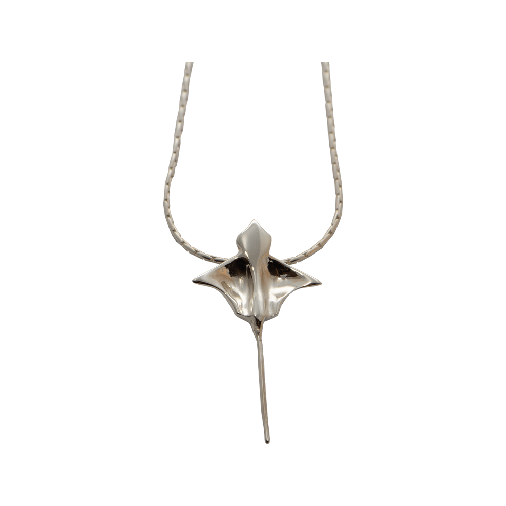 LeBlanc Jewellery silver eagle ray choker 