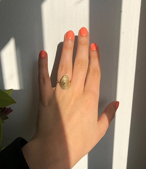Gold Limpet Ring